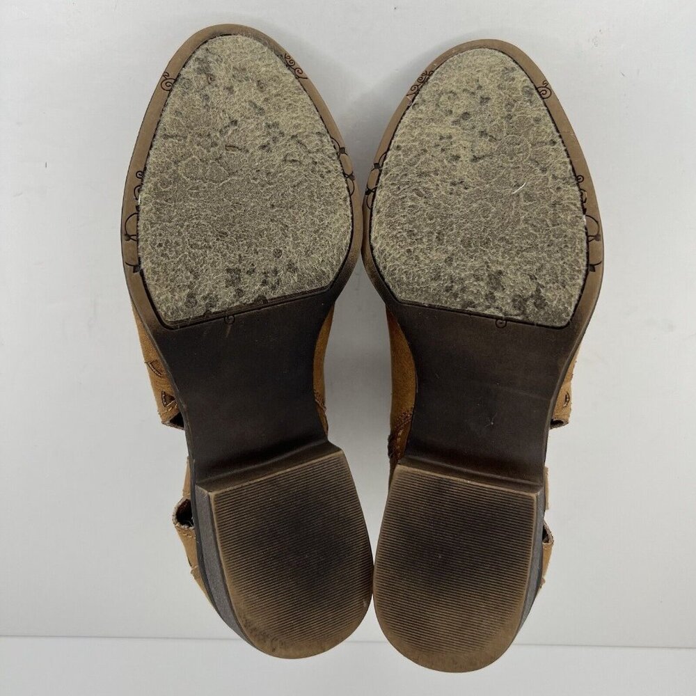 Sugar Shoes Terraine Distressed Light Brown Ankle Boots Womens Size 7 CT3058 - Picture 8 of 9